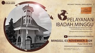 🔴 LIVE IBADAH MINGGU 03 NOVEMBER 2024  Sesi Pertama  0600 WIB [upl. by Thessa165]