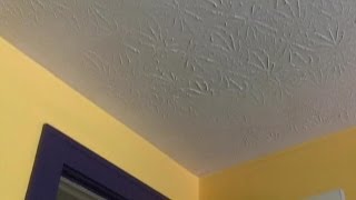 Best and Fastest Way to Texture a Ceiling [upl. by Aniz963]