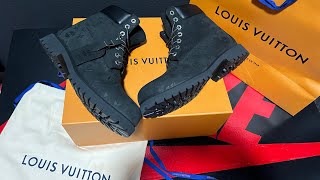 Louis Vuitton x Timberland Boot EARLY BIRD Review [upl. by Clemens]