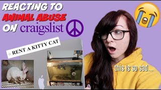 REACTING TO AWFUL PET CRAIGSLIST ADS [upl. by Ori]