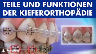 Kieferorthopädie – Teile und Funktionen der Zahnspange © [upl. by Kornher]