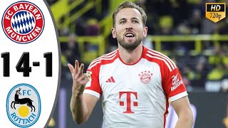 BAYERN MUNICH VS ROTTACH EGERN HIGHLIGHTS [upl. by Naitsirhk]