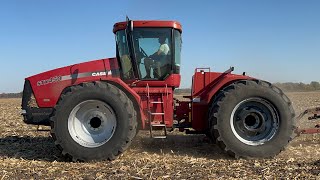 Case IH STX450 Steiger Doing Fall Tillage [upl. by Alysia]