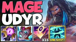 WHY DOES AP UDYR DO THIS MUCH DAMAGE HES SECRETLY A MAGE [upl. by Katine]