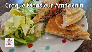 Ma recette de quotCroque Monsieur Américainquot [upl. by Leur240]