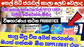 Probiotics Supplements ඔයත් අදම ගන්න මෙන්න මේ දේවල් වලින් ඔයත් Suffer කරන කෙනෙක්නම් [upl. by Aihsatan]