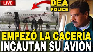 ÚLTIMO EMPEZÓ LA CACERÍA AL RÉGIMEN DE MADURO INCAUTAN SU AVIÓN PRIVADO EL FIN DE LA DICTADURA [upl. by Novak]