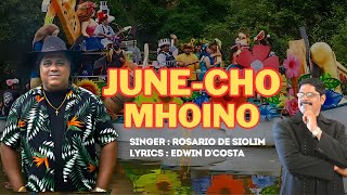 New Konkani Songs 2024  JUNEACHO MHOINO  ROSARIO DE SIOIM By Edwin D’Costa  CATCHY SONG [upl. by Yelreveb]