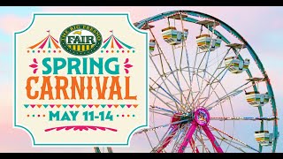 Spring Carnival at the Fresno Fairgrounds  May 11  14 [upl. by Renaldo]