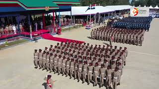 Military precision KDF recruits put on a show during their passout parade in Eldoret [upl. by Allenaj643]