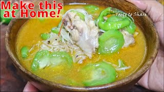 Chicken Soup  Sabaw pa lang Ulam na❗ I will Show you How to Cook Chicken patola misua [upl. by Hilda]