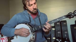 Deering Sierra Tenor Banjo Demo  Georgia On My Mind [upl. by Nileak]