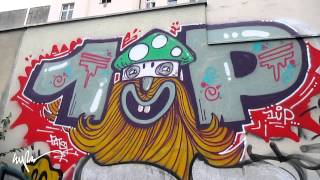 1UP Graffiti The Bearded Mushroom HD [upl. by Noleta529]