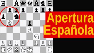 Cómo jugar la apertura española contra la defensa Morphy ECO C70 [upl. by Aicenat564]