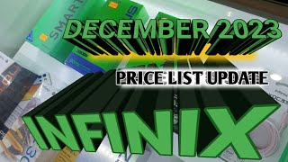 Infinix Prices Update Smart8Smart6Hot20Hot20playHot30Hot30iHot30PlayZero305GZeroXNeoNote30 [upl. by Aynosal]