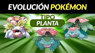 Evolución del Tipo Planta Gen 1  7 [upl. by Hannej]