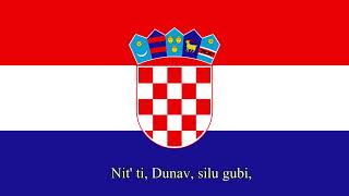 quotOur Beautiful Homelandquot  National Anthem of Croatia [upl. by Aneerahs]