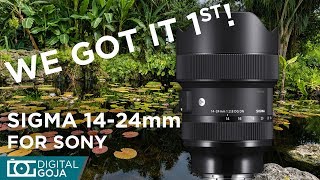 FIRST LOOK Sigma Launches the 1424mm Art Lens for Sony E [upl. by Kampmann743]