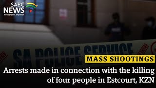 Mass Shootings  Arrests made in connection with the killing of four people in Estcourt KZN [upl. by Elisa]