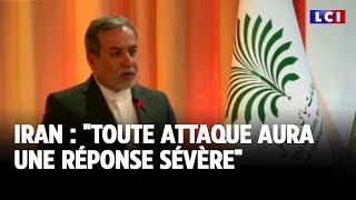 Iran  quottoute attaque aura une réponse sévèrequot [upl. by Ephrem472]