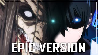 DARK ARIA ＜LV2＞ x Vogel Im Käfig  Solo Leveling x Attack on Titan  EPIC VERSION [upl. by Becker]