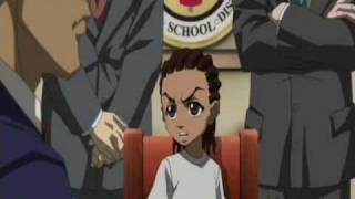 Boondocks AMV  Gangstas Paradise [upl. by Yatnoj886]