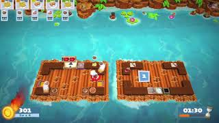 Overcooked 2 Level 35 2 Players 3 Stars [upl. by Sean]