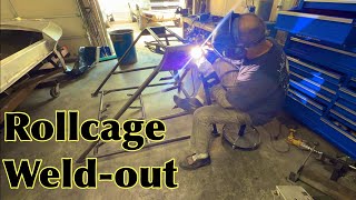 How I weld out a chromoly rollcage [upl. by Sisak]