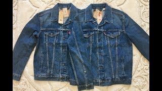 Распаковка куртки Levi’s trucker jacket unboxing [upl. by Barvick]