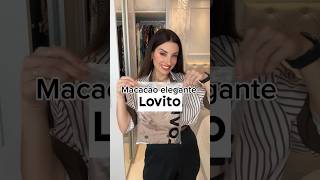 Macacão elegante LOVITO Links só pedir nos comentários looks lovito macacão moda shopee [upl. by Aikemot]