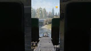 Boat vs Tank can you guess who wins milsim gaming tank [upl. by Forrer]