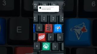 Favorite NBA Team Comment who’s next satisfying torontoraptors toronto customkeyboard [upl. by Warner]