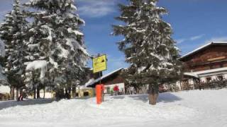 Bilderbuchwetter zum Skifahren am Schatzberg  Schatzbergbahn Wildschönau [upl. by Daniel]