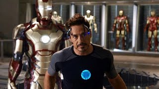 Iron Man Plane Rescue Scene  Iron Man 3 2013 Movie CLIP HD [upl. by Yamauchi]