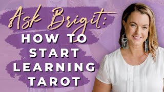 How to Start Learning Tarot  Biddy Tarot Podcast [upl. by Oirram]