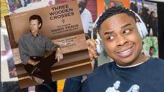 RANDY TRAVIS  THREE WOODEN CROSSES  REACTION [upl. by Corette114]