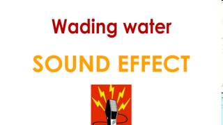 Wading or Walking in Knee Deep Water Sound Effect [upl. by Nnav]