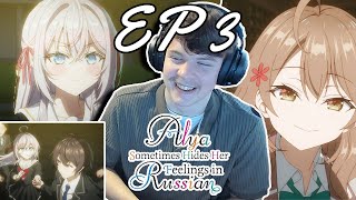 BACKSTORY  LOVE TRIANGLE 😳😳  Alya Sometimes Hides Her Feelings In Russian Episode 3 Reaction [upl. by Acinaj569]