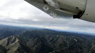 Partenavia P68 during Landing  New Zealand  Commercial Pilot [upl. by Asikal]