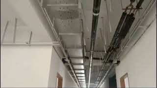 VRFVRV Airconditioning system installation work HVAC design Ducting work AC hvac job [upl. by Bille]