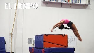 Niñas gimnastas se preparan para los juegos Olímpicos Tokyo 2020  El Tiempo [upl. by Ivetts]