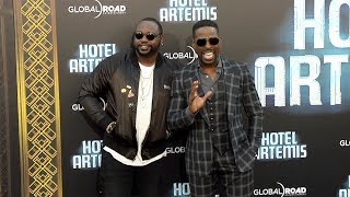 Brian Tyree Henry and Sterling K Brown quotHotel Artemisquot Los Angeles Premiere [upl. by Mulderig]