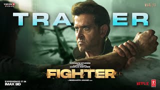 FIGHTER Trailer  Hrithik Roshan Deepika Padukone Anil Kapoor  Siddharth Anand  25th Jan 2024 [upl. by Okramed474]