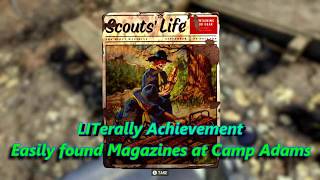 Fallout 76 LITerally AchievementTrophy guide  Multiple Magazine location [upl. by Branen]