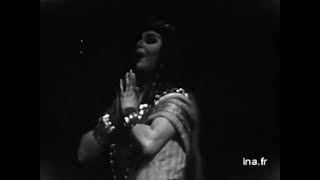 RARE video Renata Tebaldi Dimitar Uzunov and Rene Bianco in the 3rd act of Verdis Aida 1959 [upl. by Enail592]