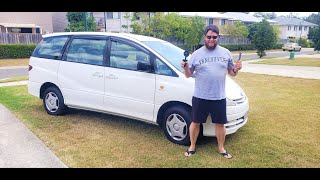 Toyota Tarago Previa Estima ATF and Filter Change Part 1 [upl. by Jacobine]