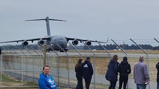 Airshow at ChCh Airport Easter Sunday [upl. by Dawson]