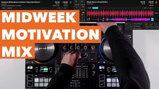 Techno Mix  Traktor Kontrol S4  Midweek Motivation [upl. by Valerlan]