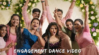 Engagement Dance Video 💃♥️ Enagagement series  Meenu Lakshmi [upl. by Han]