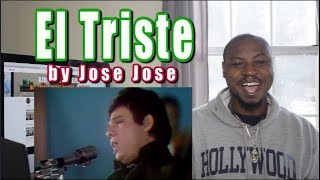 El Triste REACTION  Jose Jose LIVE 1970  Listening Party [upl. by Bartholemy604]